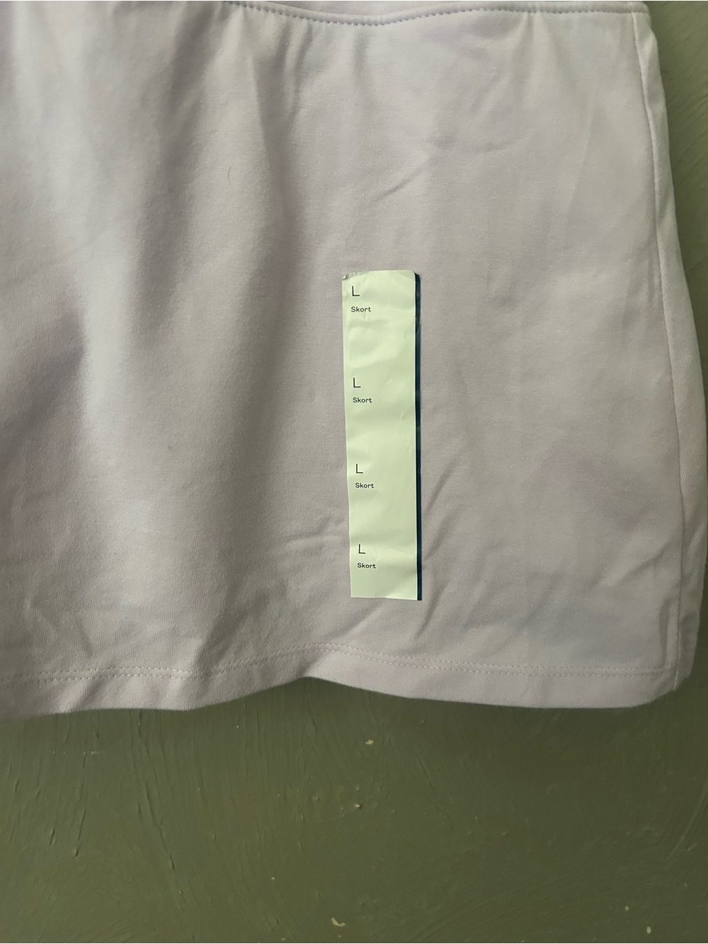 wild fable Lavender Square-Neck Crop Top & Skort Set - Picture 6 of 7